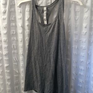 grey lululemon tank top